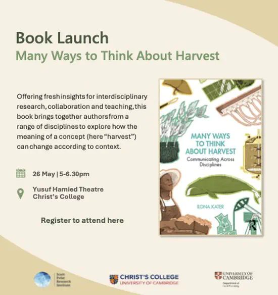Many Ways to Think About Harvest