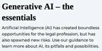 Generative AI Essentials Guide